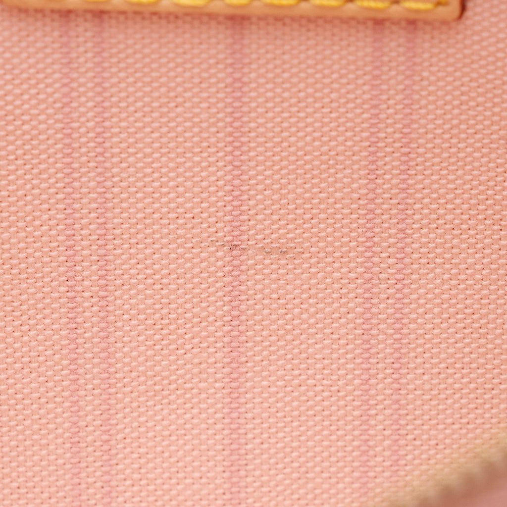 Louis Vuitton Damier Azur Neverfull MM Pochette - FINAL SALE (SHF-J7z27Y)