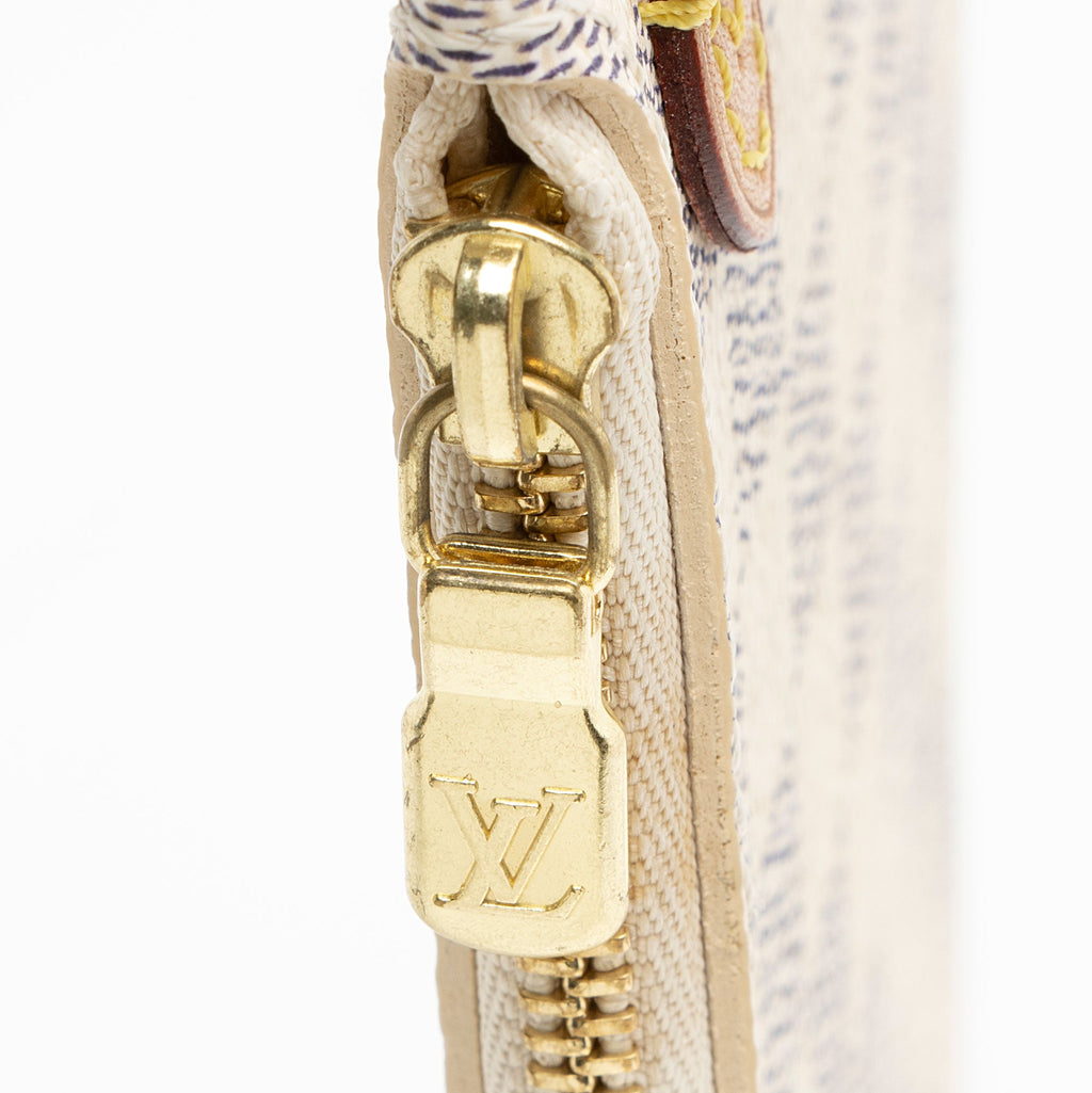 Louis Vuitton Damier Azur Neverfull MM Pochette