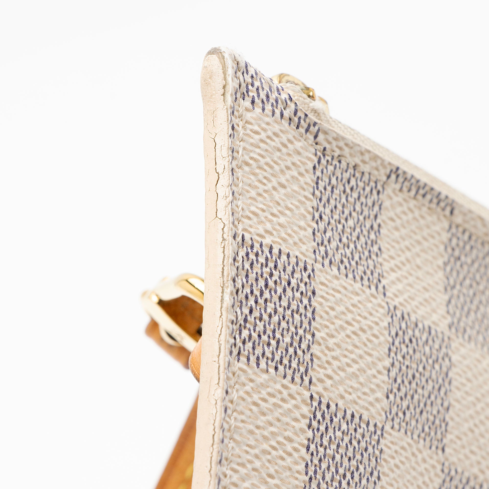 Louis Vuitton Damier Azur Neverfull MM Pochette