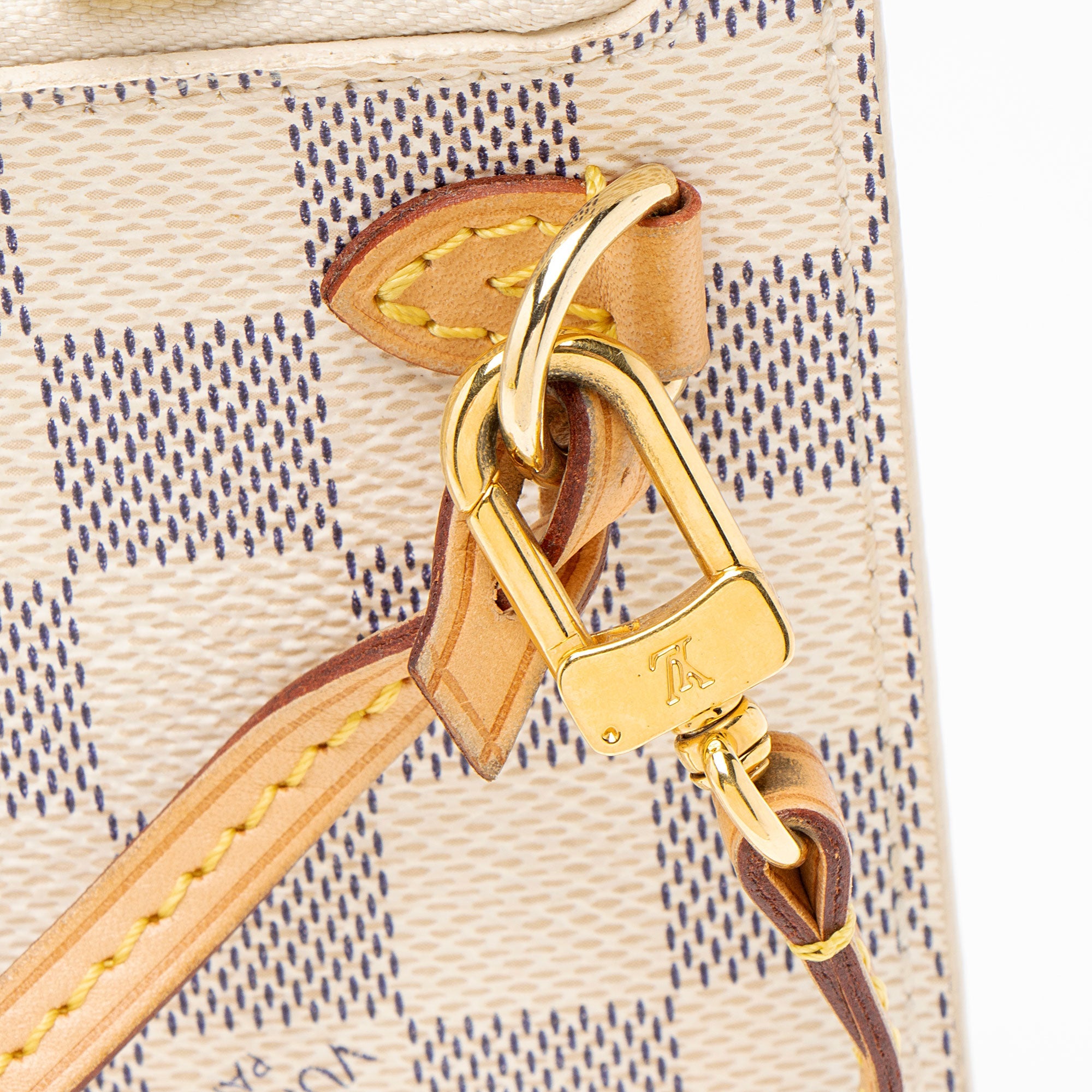 Louis Vuitton Damier Azur Neverfull MM Pochette