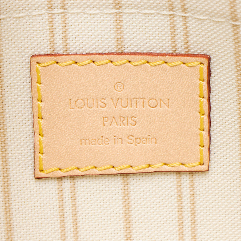 Louis Vuitton Damier Azur Neverfull MM Pochette
