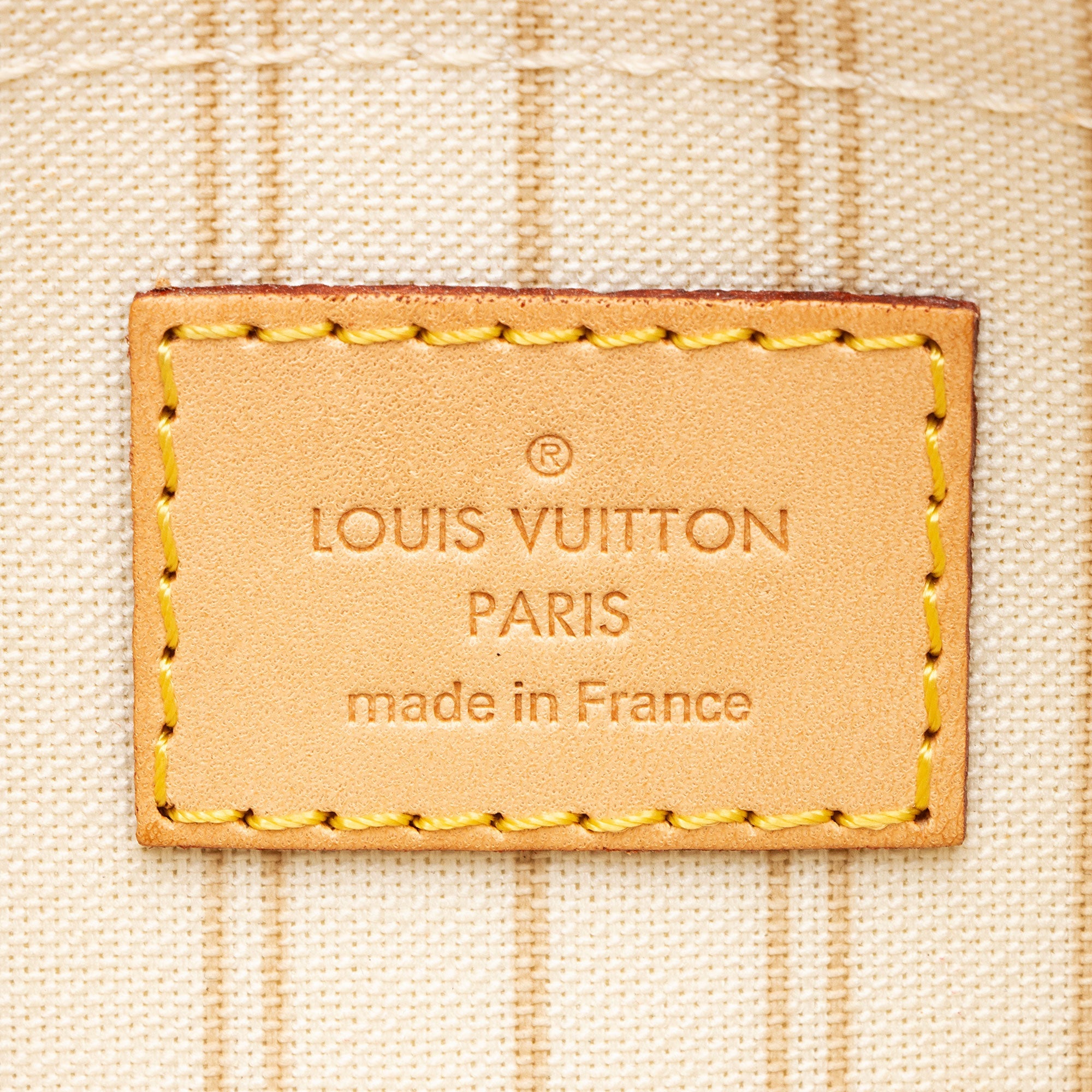 Louis Vuitton Damier Azur Neverfull MM Pochette
