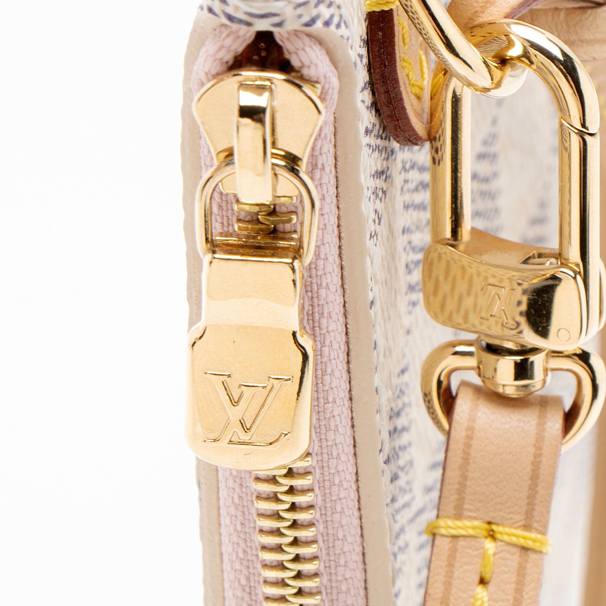 Louis Vuitton Damier Azur Neverfull MM Pochette