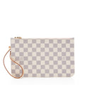 Louis Vuitton Damier Azur Neverfull MM Pochette