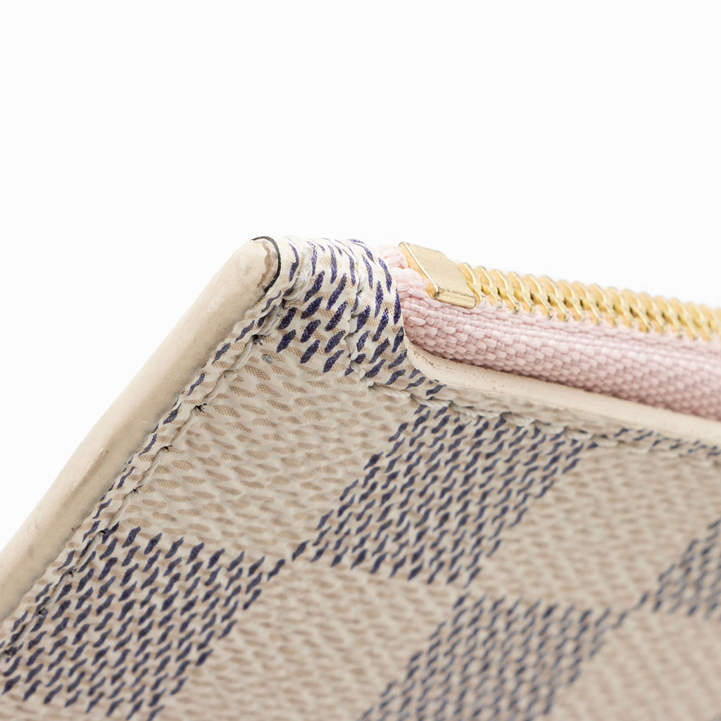 Louis Vuitton Damier Azur Neverfull MM Pochette
