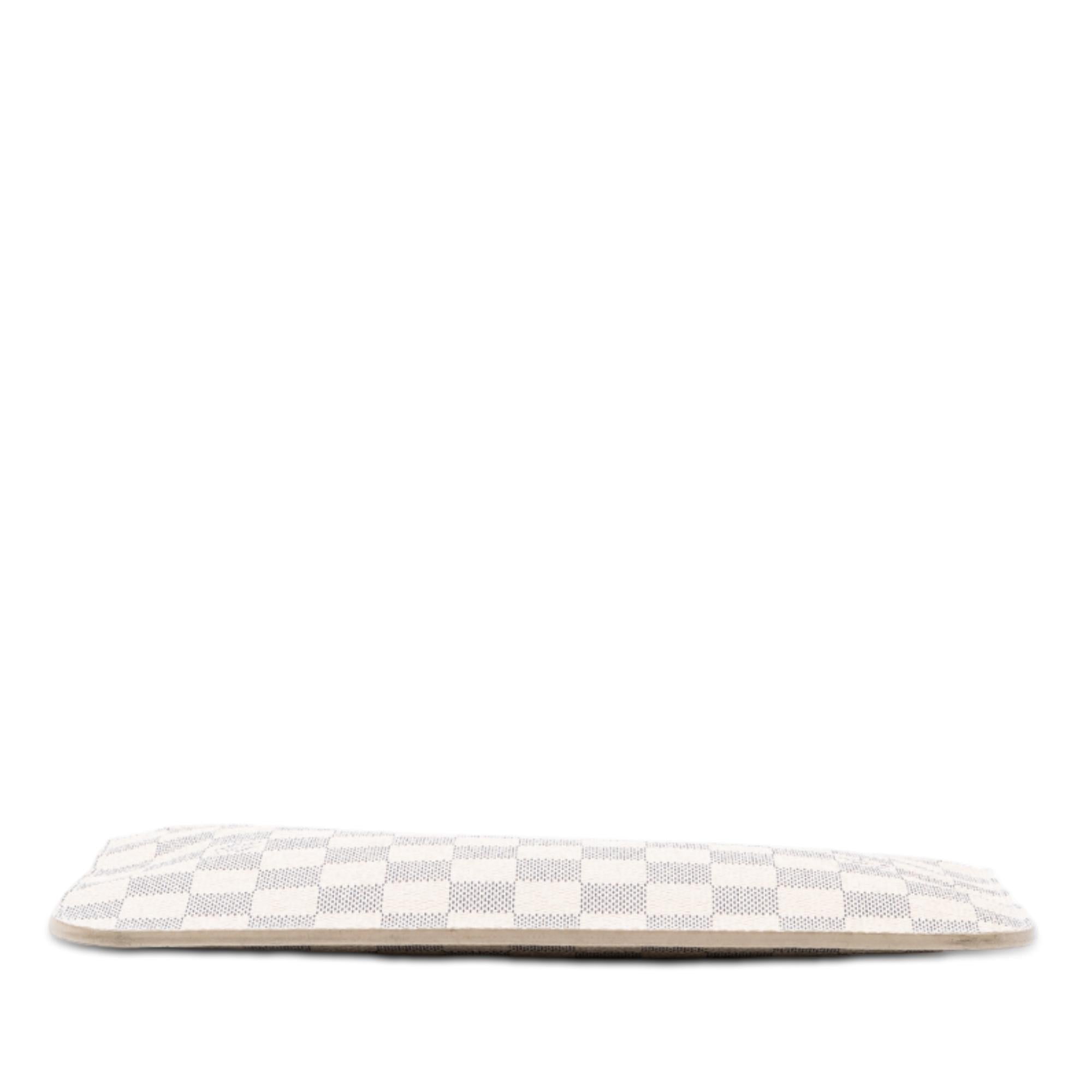 Louis Vuitton Damier Azur Neverfull MM Pouch