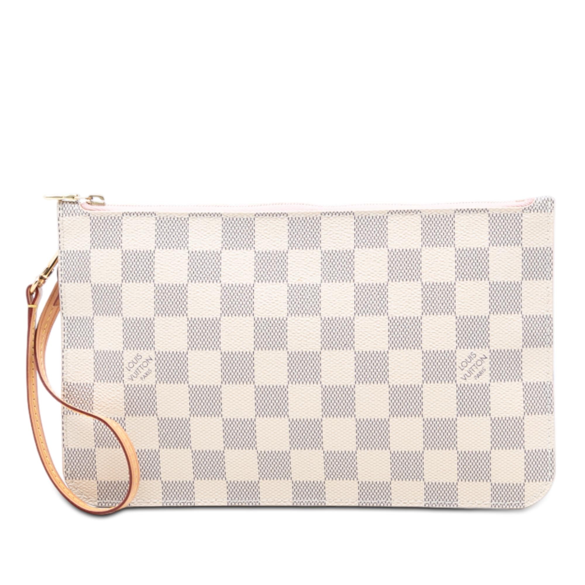 Louis Vuitton Damier Azur Neverfull MM Pouch