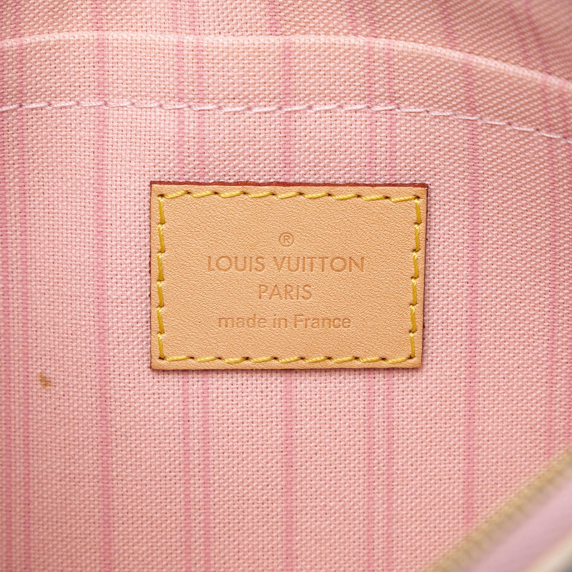 Louis Vuitton Damier Azur Neverfull MM Pouch