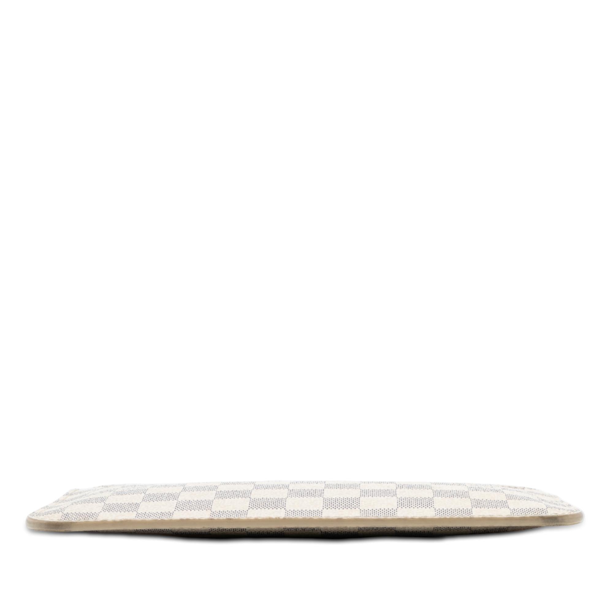 Louis Vuitton Damier Azur Neverfull MM Pouch