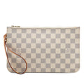 Louis Vuitton Damier Azur Neverfull MM Pouch