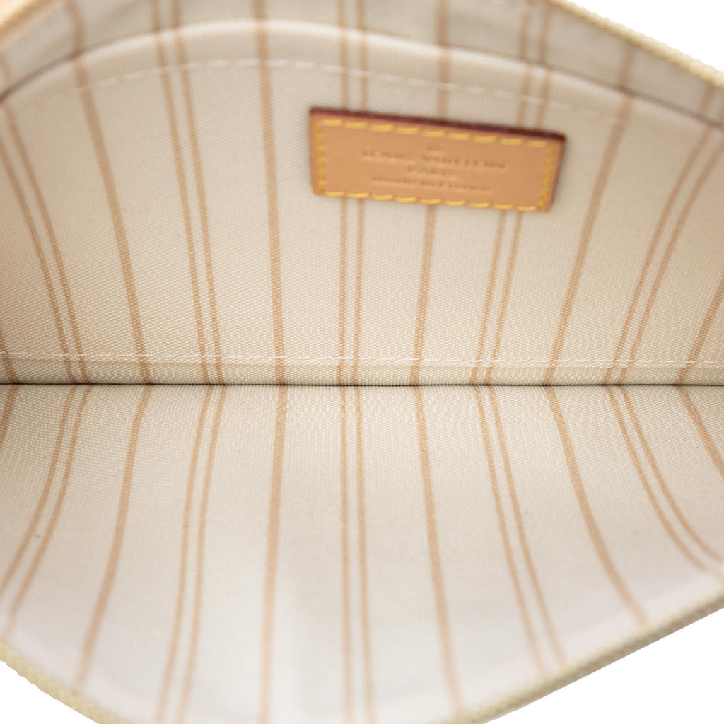 Louis Vuitton Damier Azur Neverfull MM Pouch