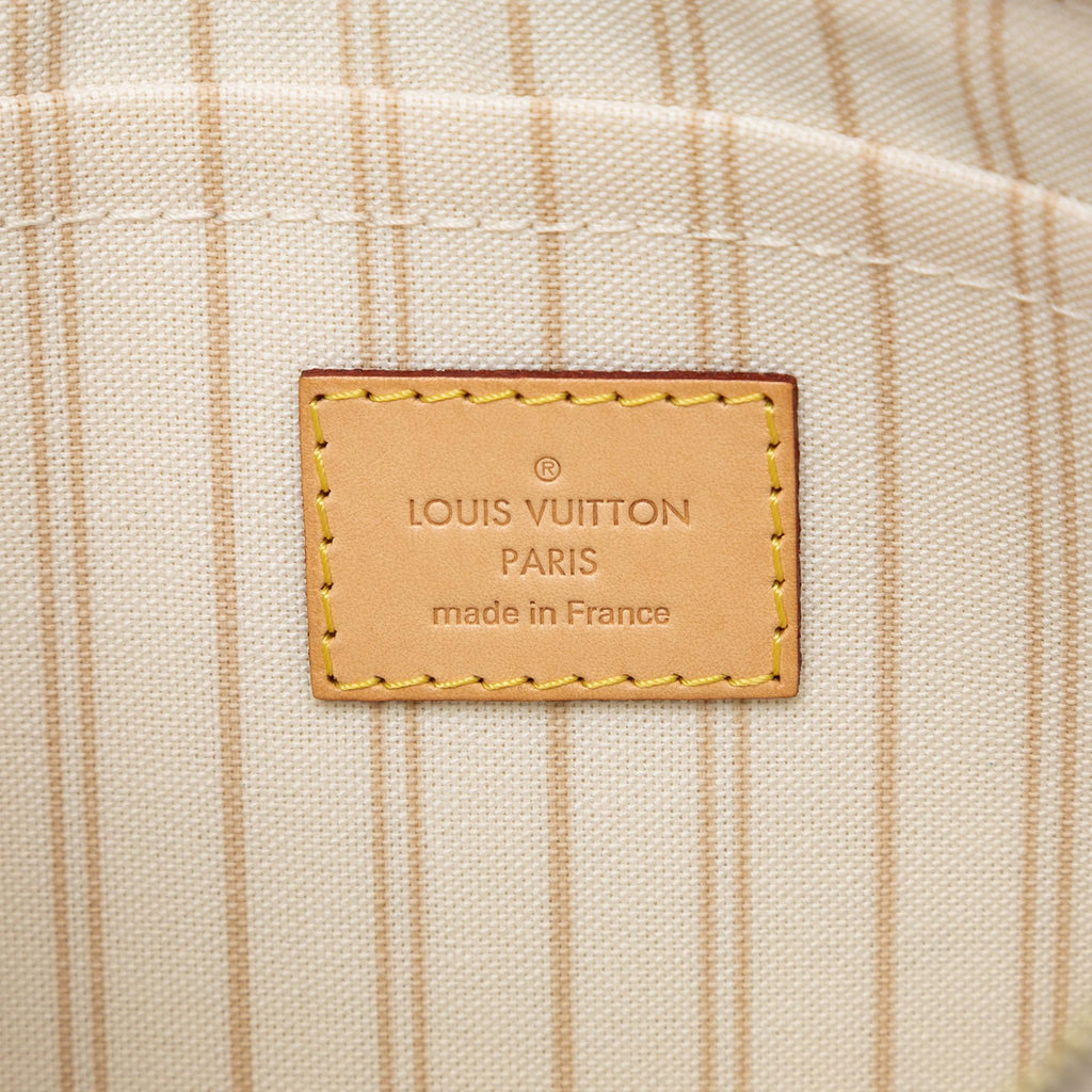 Louis Vuitton Damier Azur Neverfull MM Pouch