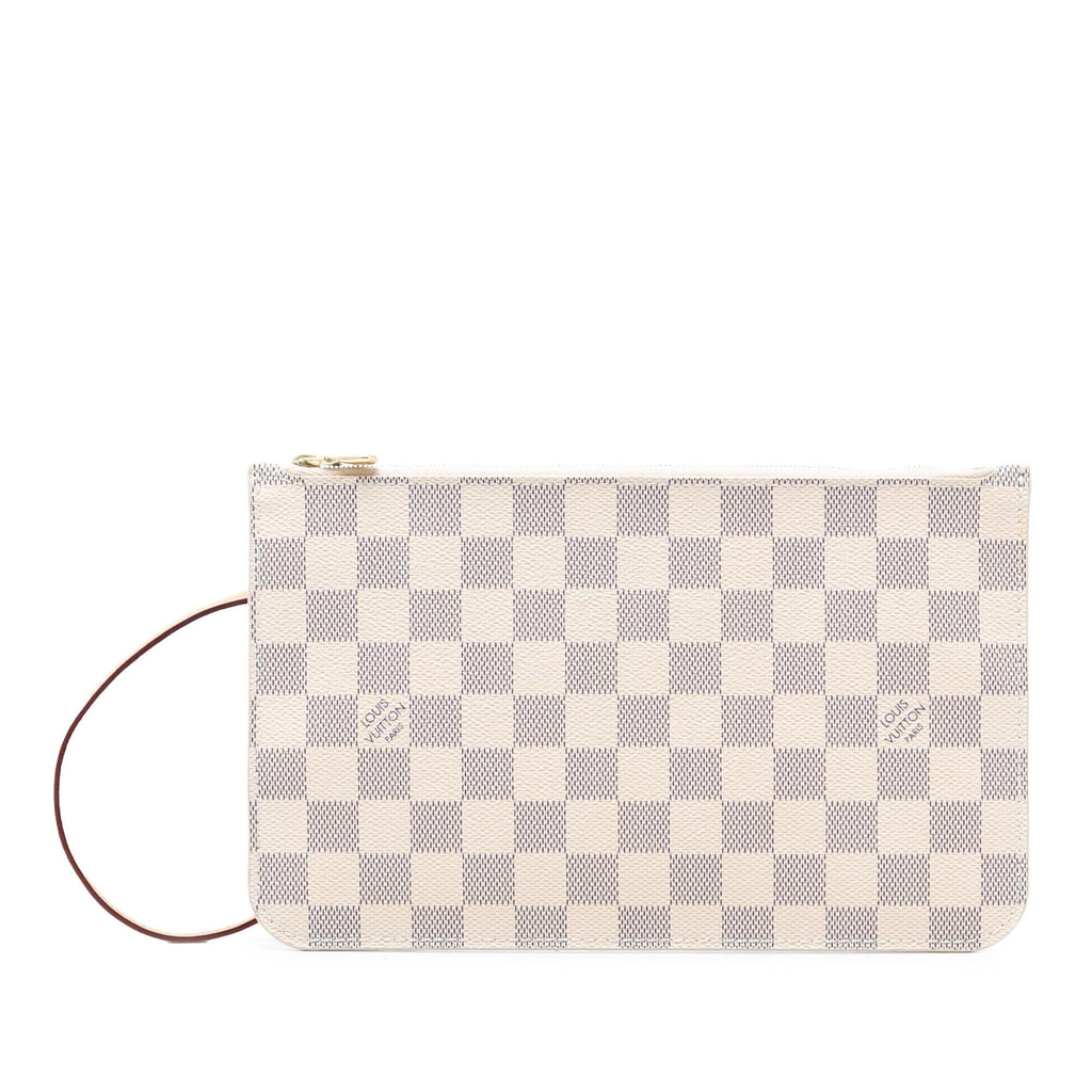 Louis Vuitton Damier Azur Neverfull MM Pouch