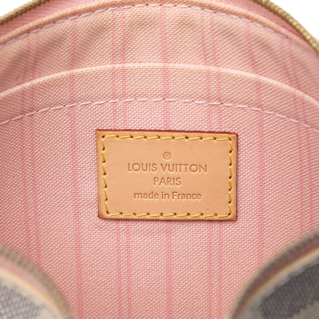 Louis Vuitton Damier Azur Neverfull MM Pouch