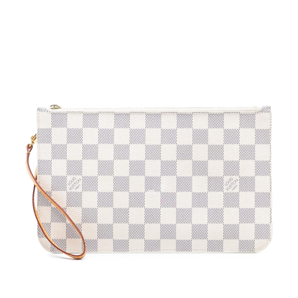 Louis Vuitton Damier Azur Neverfull MM Pouch
