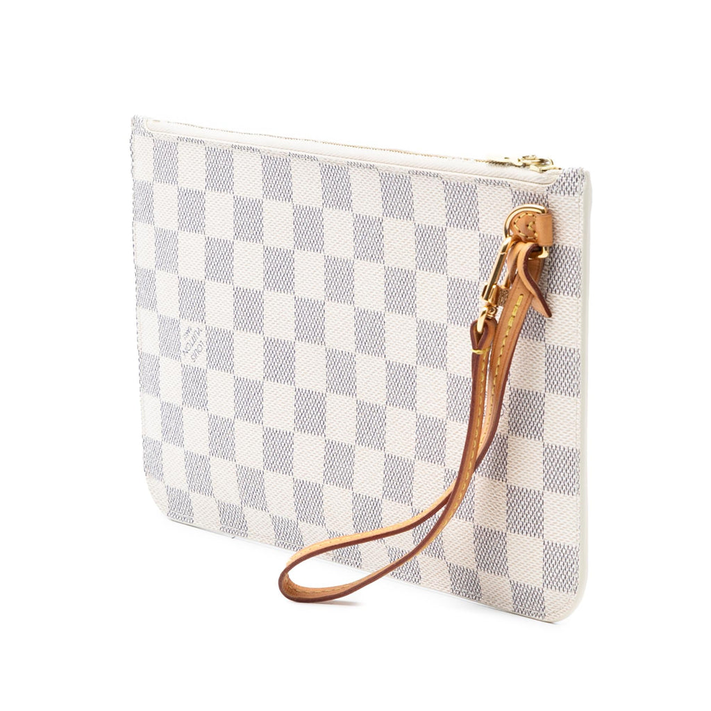 Louis Vuitton Damier Azur Neverfull MM Pouch