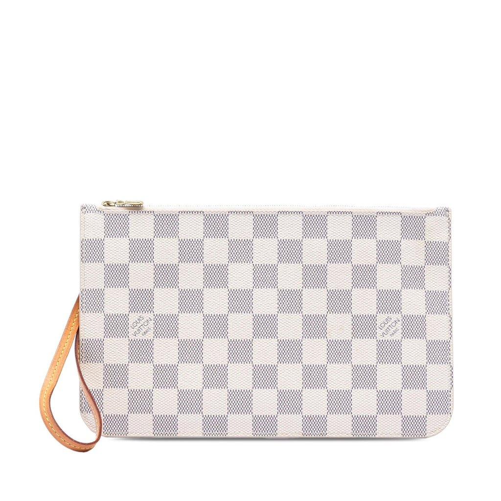 Louis Vuitton Damier Azur Neverfull MM Pouch