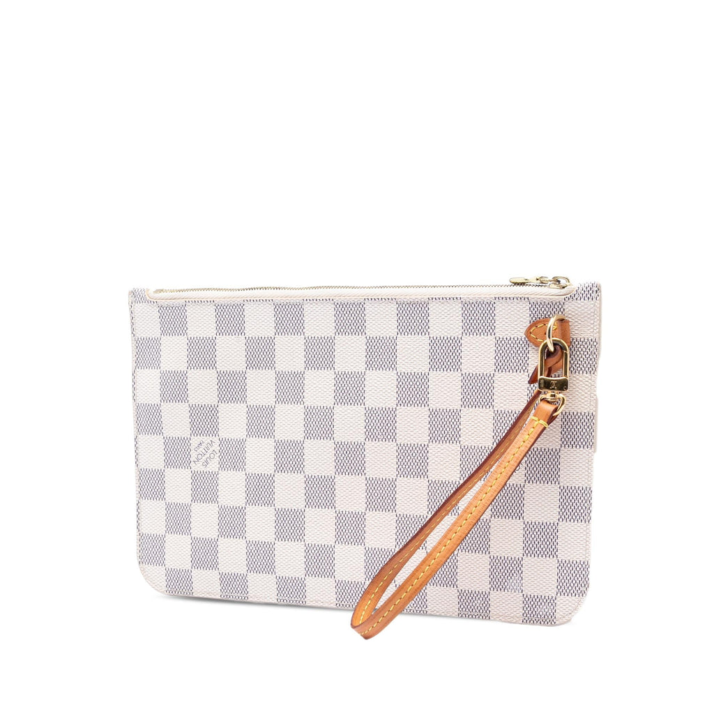 Louis Vuitton Damier Azur Neverfull MM Pouch