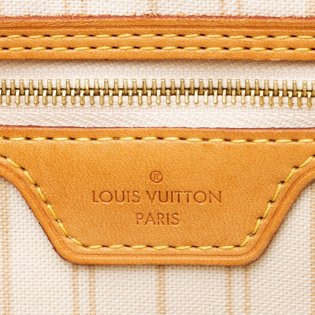 Louis Vuitton Damier Azur Neverfull MM Tote (SHF-22889)