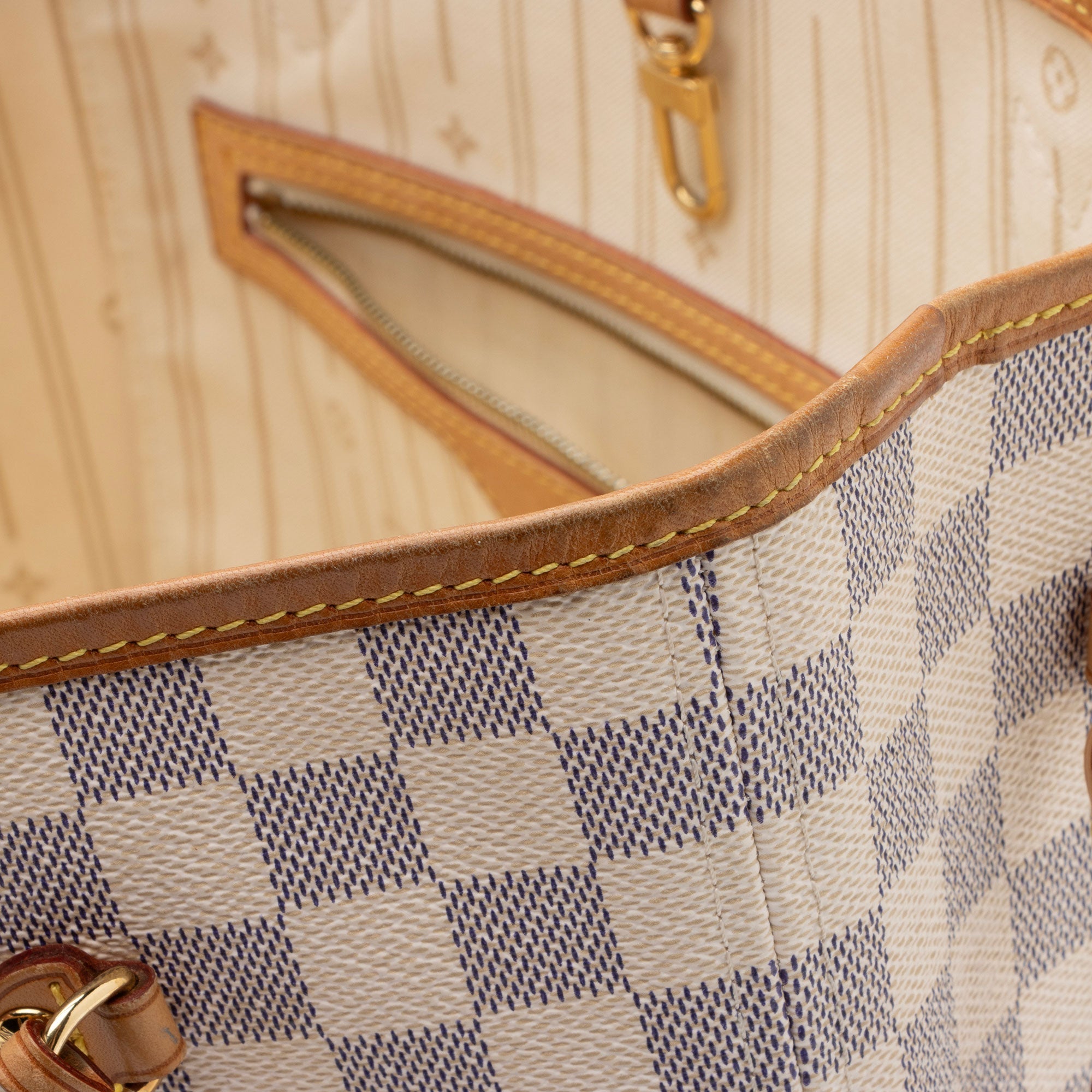 Louis Vuitton Damier Azur Neverfull MM Tote (SHF-xO5ZZE)