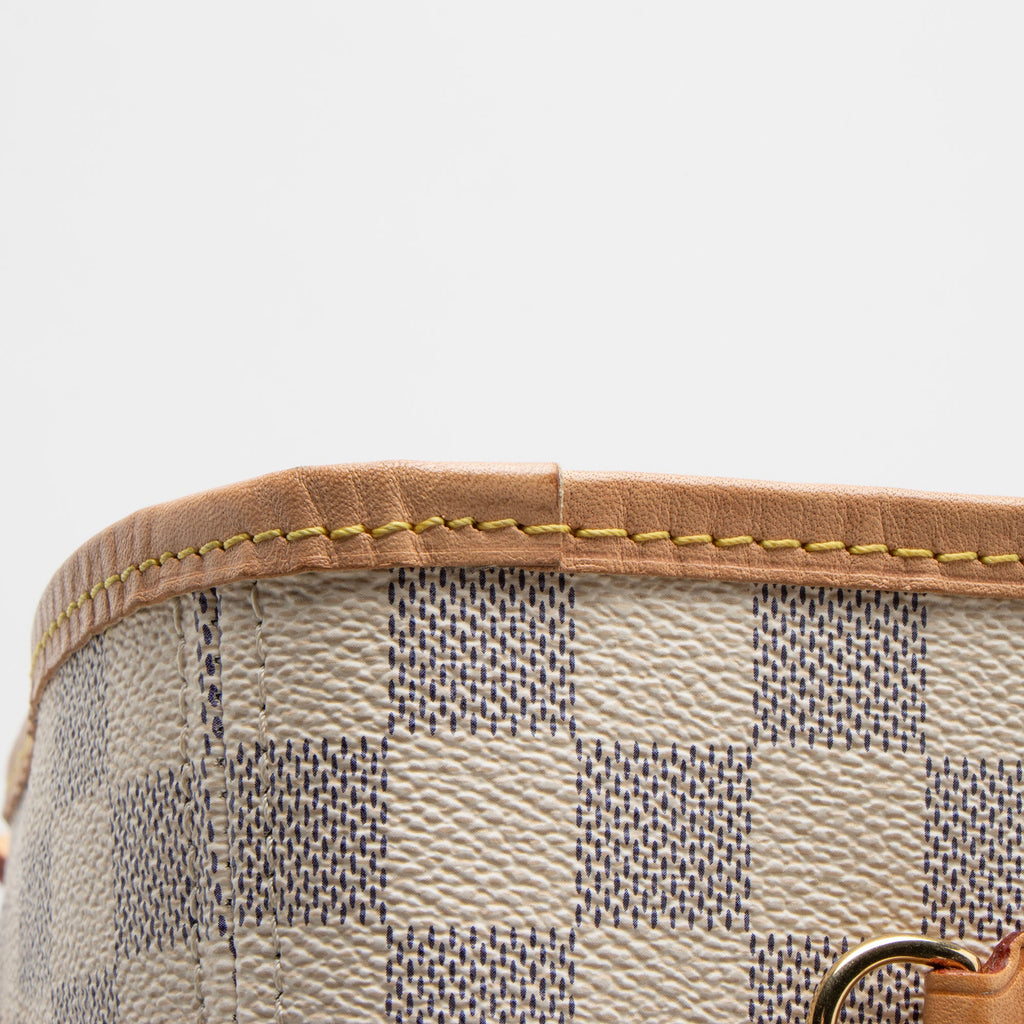 Louis Vuitton Damier Azur Neverfull MM Tote (SHF-S3g6Rs)