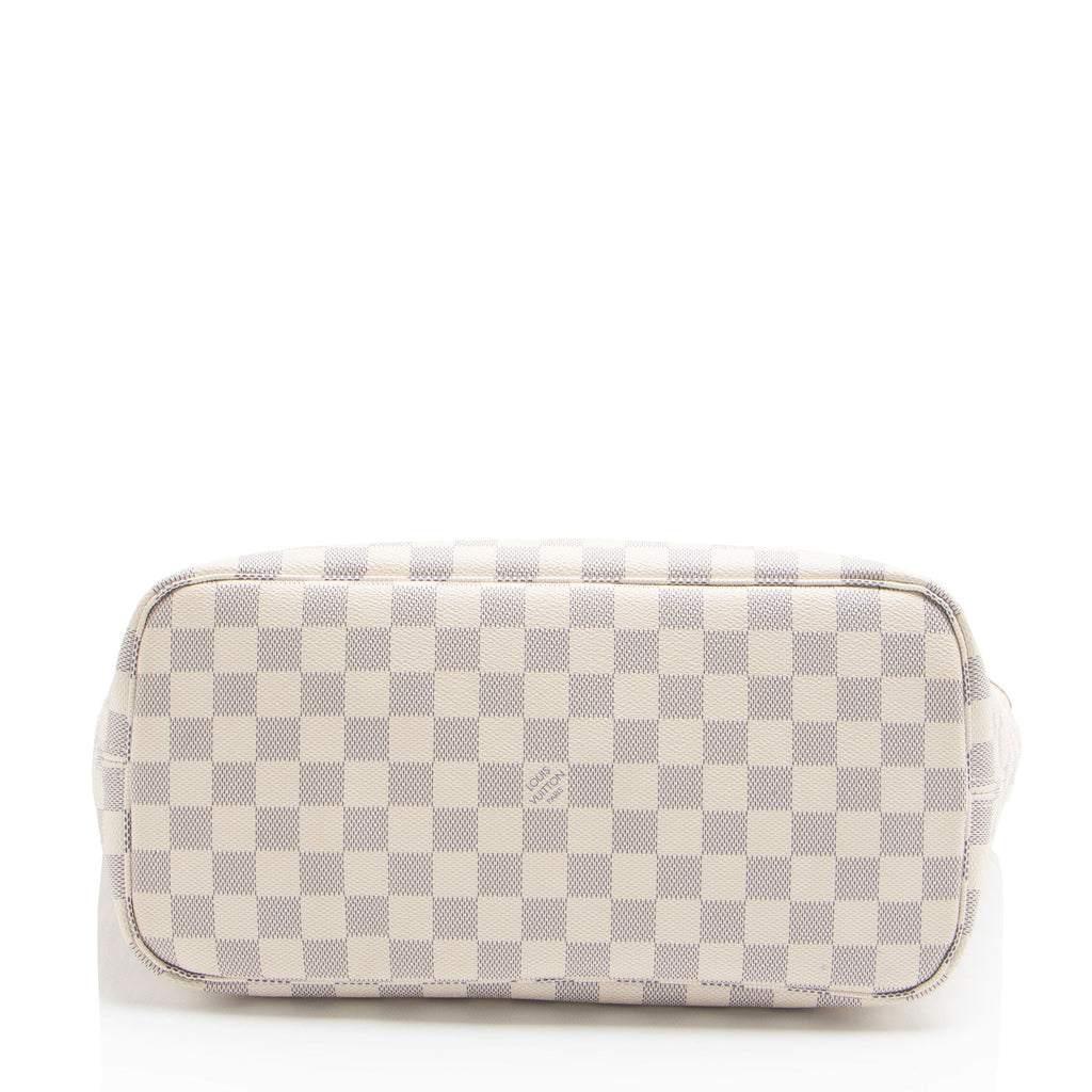 Louis Vuitton Damier Azur Neverfull MM Tote (SHF-i3QLUr)