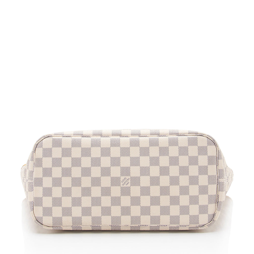 Louis Vuitton Damier Azur Neverfull MM Tote - FINAL SALE (SHF-rTmIzS)