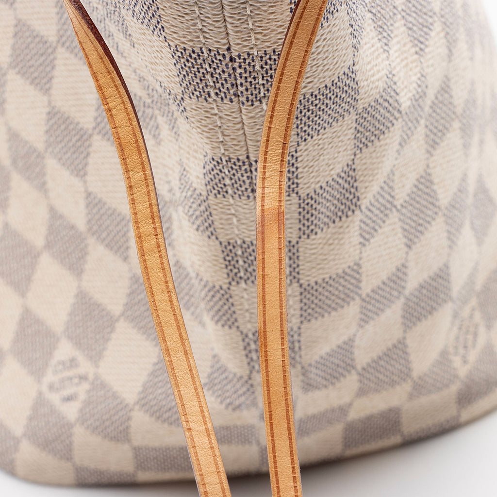 Louis Vuitton Damier Azur Neverfull MM Tote - FINAL SALE (SHF-rTmIzS)