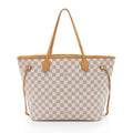 Louis Vuitton Damier Azur Neverfull MM Tote - FINAL SALE (SHF-rTmIzS)