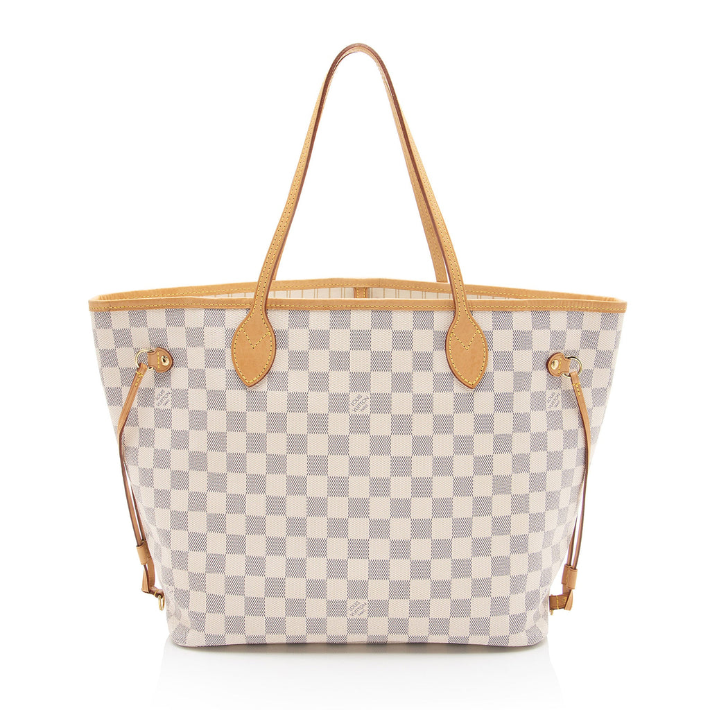 Louis Vuitton Damier Azur Neverfull MM Tote