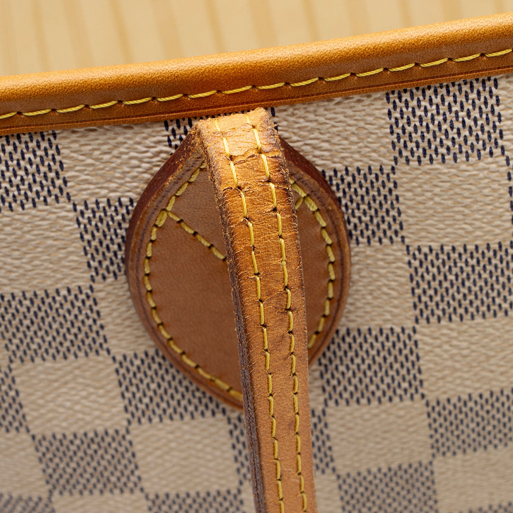 Louis Vuitton Damier Azur Neverfull MM Tote