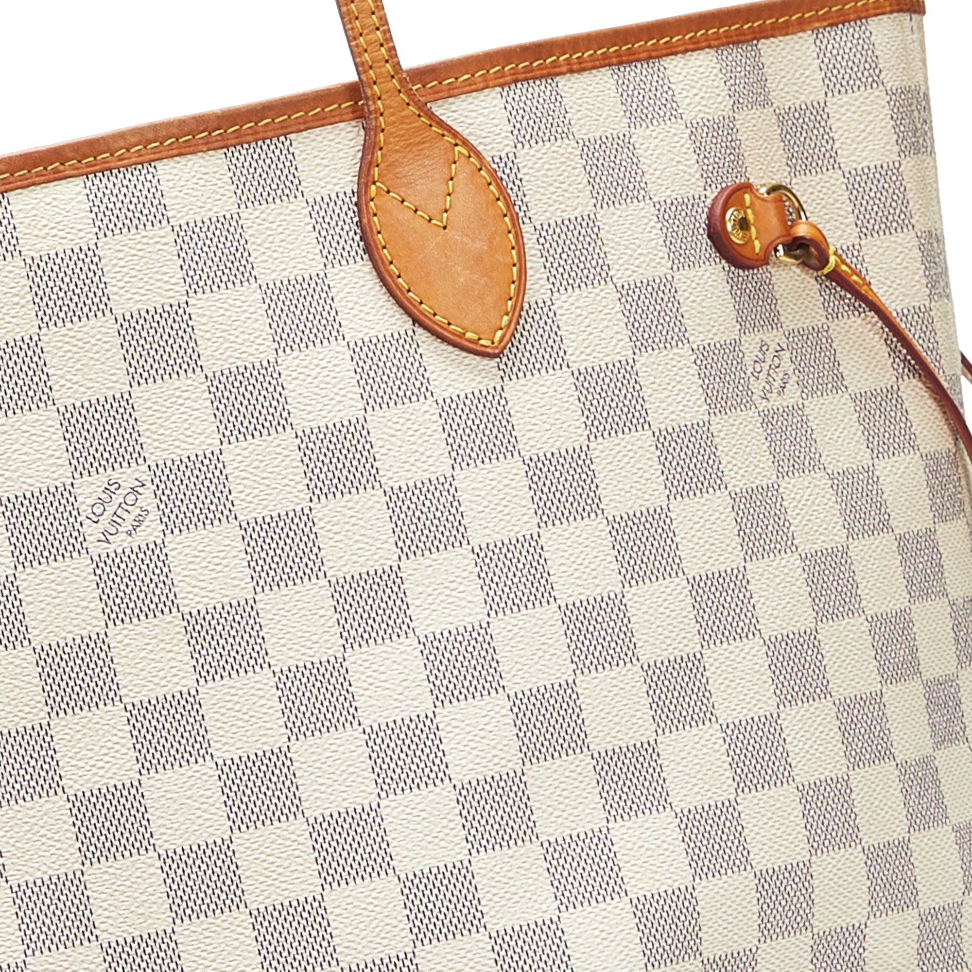 Louis Vuitton Damier Azur Neverfull MM (SHG-OiKWC6)