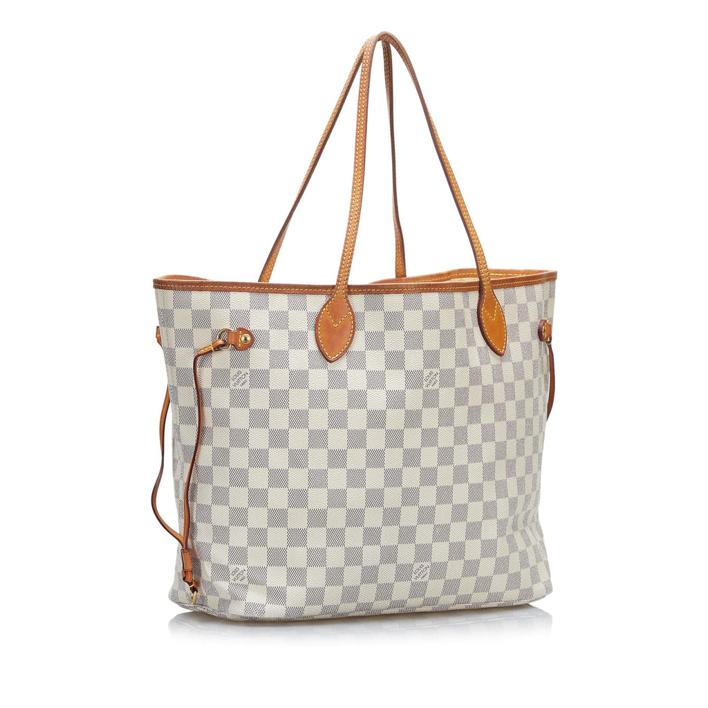 Louis Vuitton Damier Azur Neverfull MM (SHG-OiKWC6)