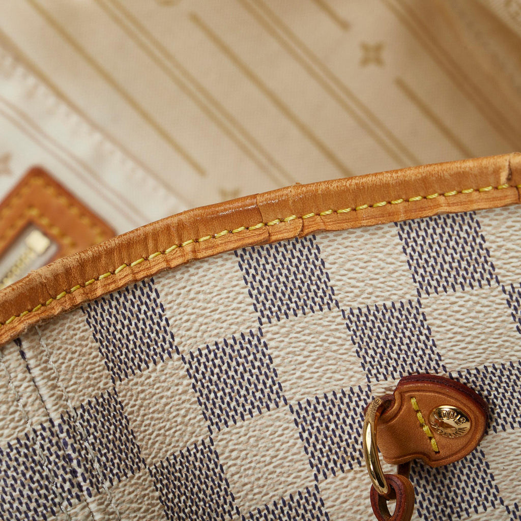 Louis Vuitton Damier Azur Neverfull MM (SHG-CfMJH5)