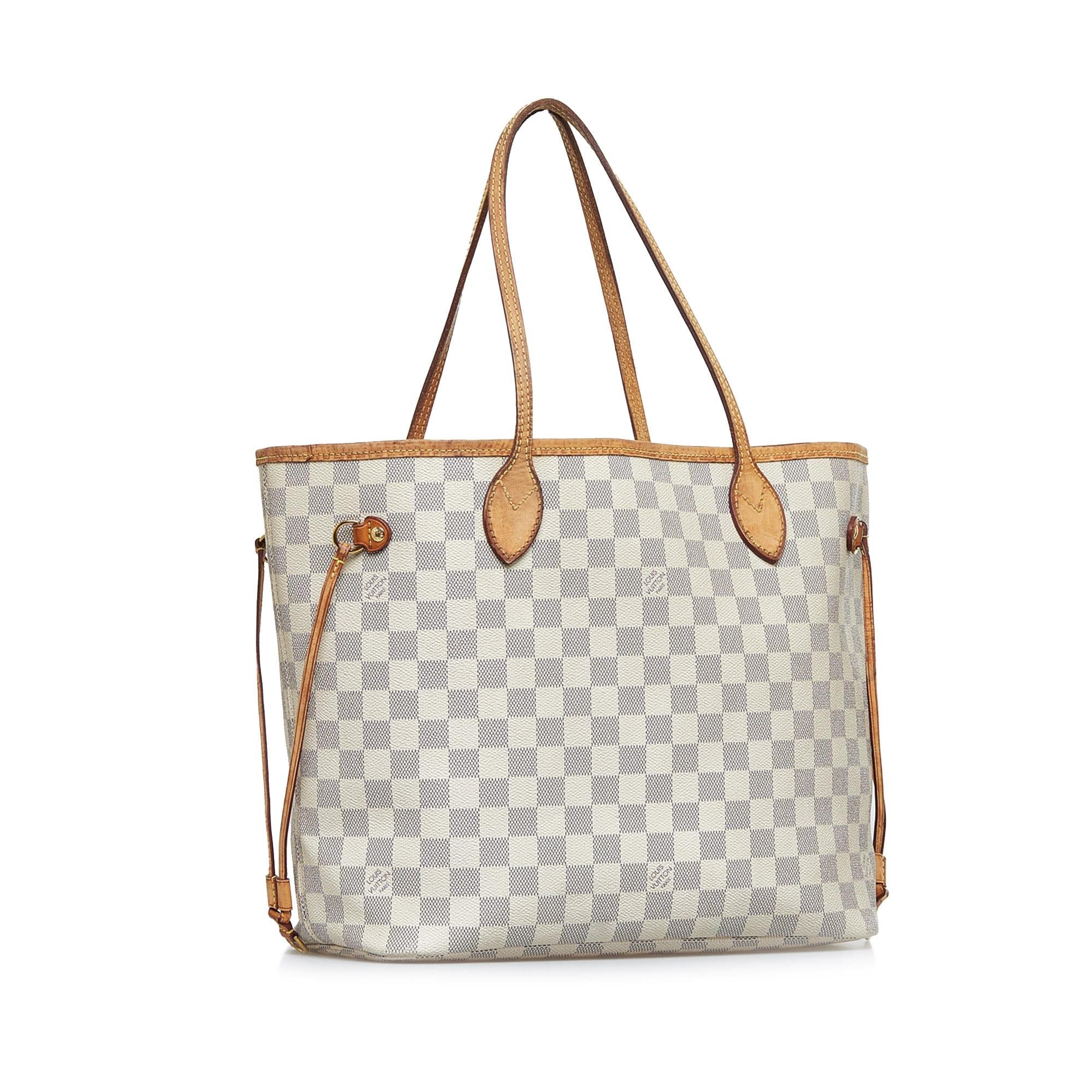 Louis Vuitton Damier Azur Neverfull MM (SHG-kiV2N5)