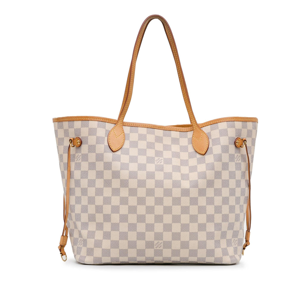 Louis Vuitton Damier Azur Neverfull MM (SHG-NO1pMI)