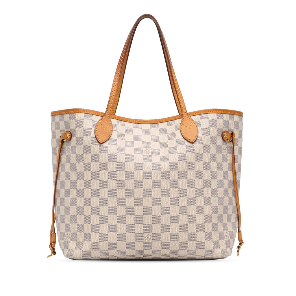 Louis Vuitton Damier Azur Neverfull MM (SHG-nhrBPb)