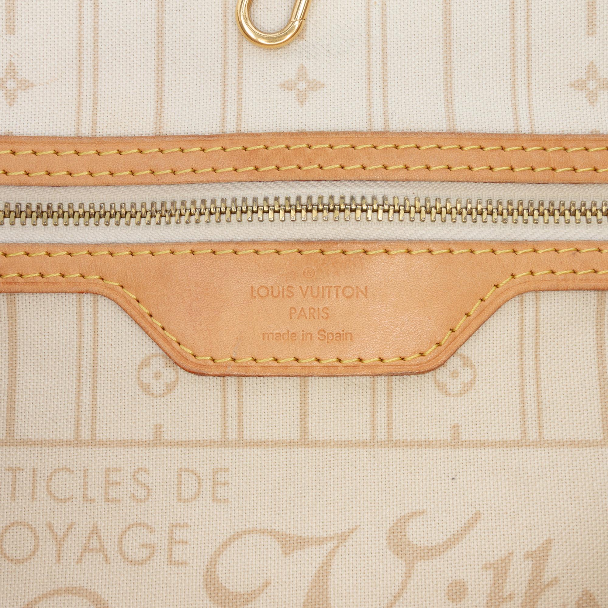 Louis Vuitton Damier Azur Neverfull MM