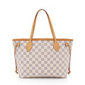 Louis Vuitton Damier Azur Neverfull PM Tote (SHF-JcINxN)