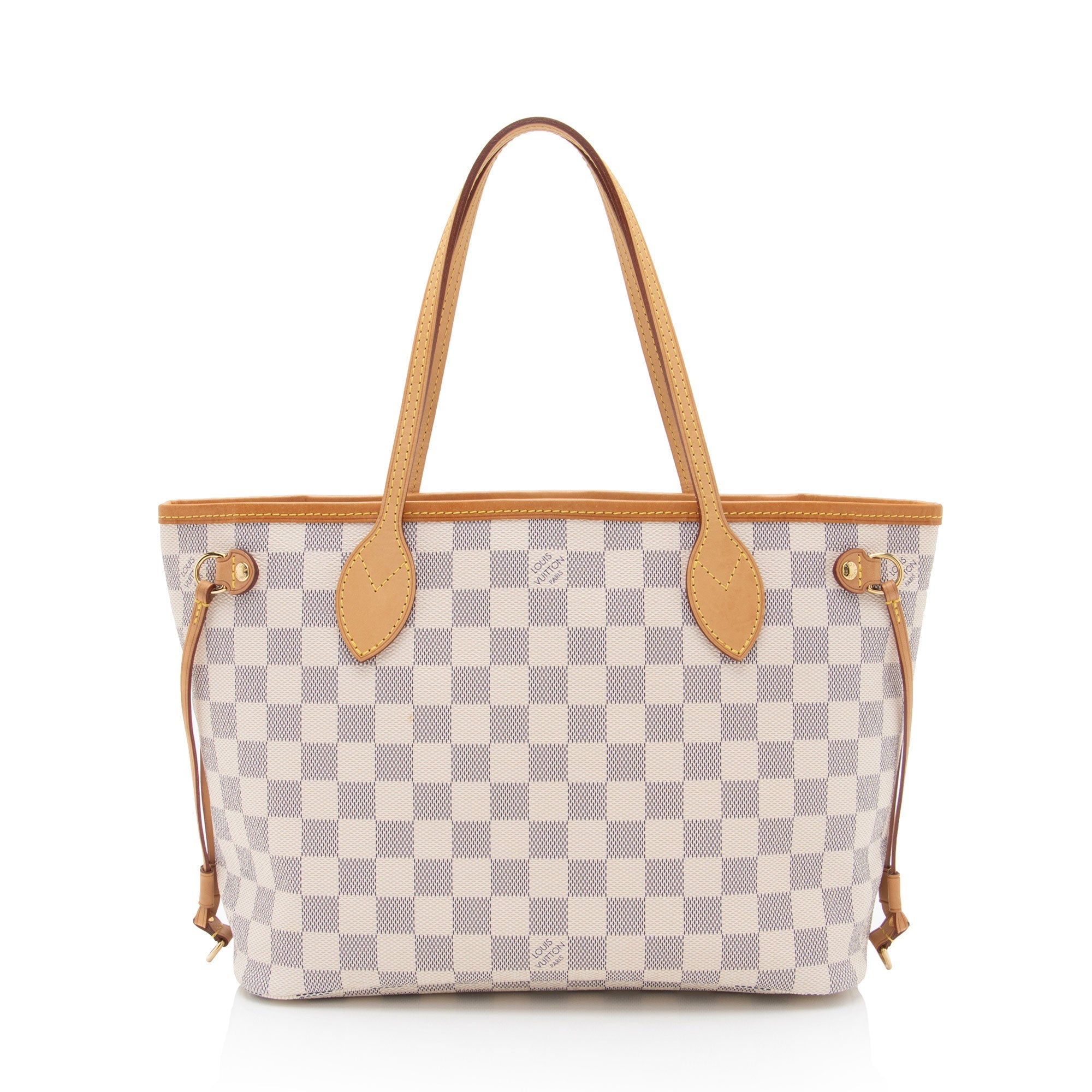 Louis Vuitton Damier Azur Neverfull PM Tote (SHF-JcINxN)