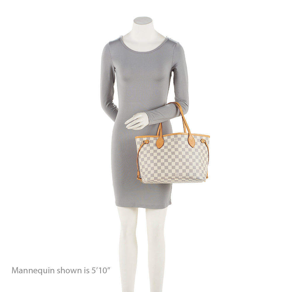 Louis Vuitton Damier Azur Neverfull PM Tote (SHF-EDzBxL)