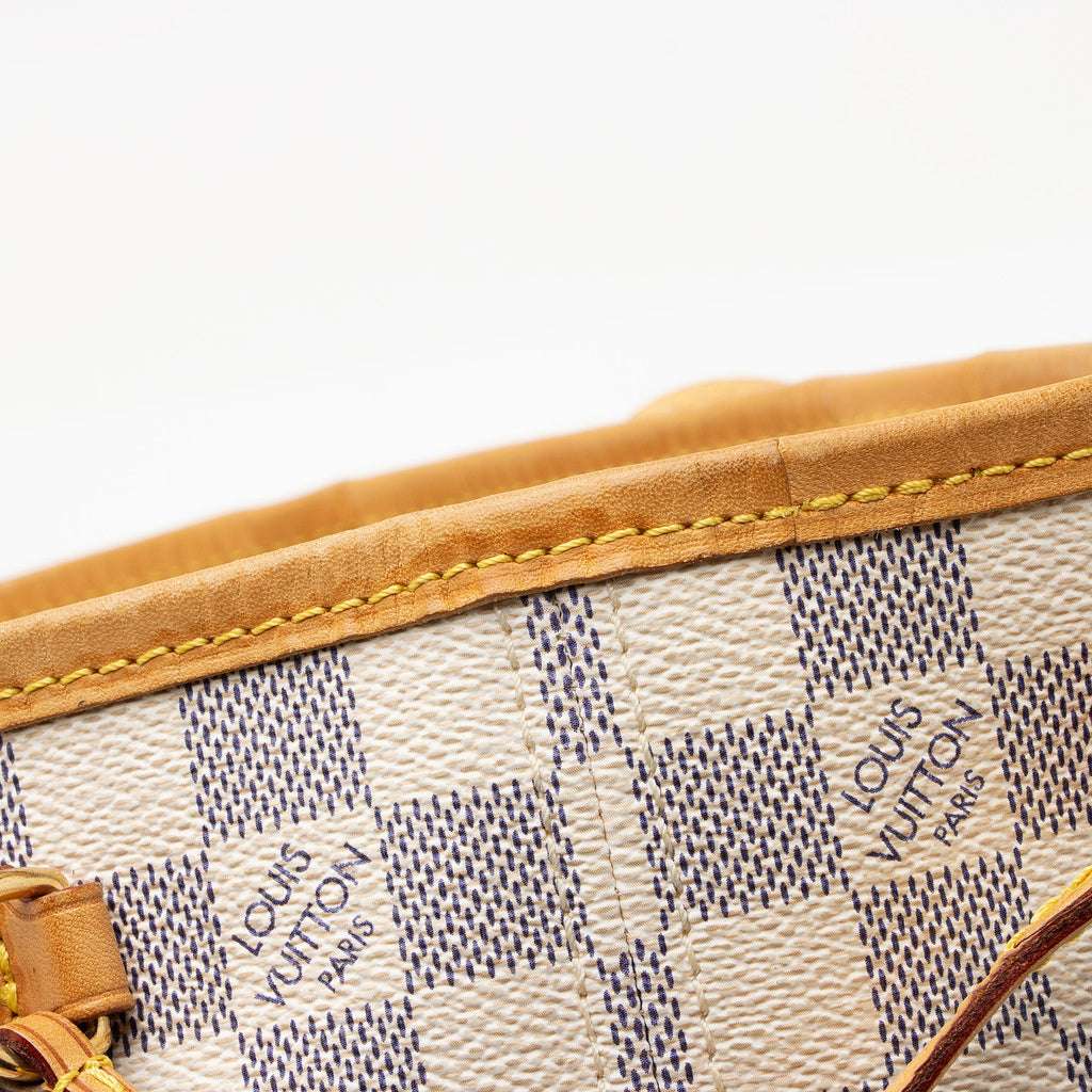 Louis Vuitton Damier Azur Neverfull PM Tote (SHF-J4KzAC)