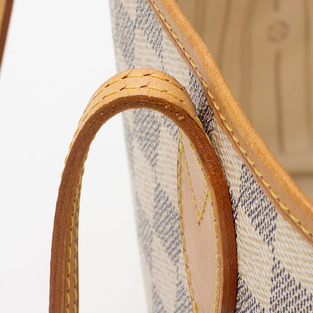 Louis Vuitton Damier Azur Neverfull PM Tote (SHF-DxgmLJ)