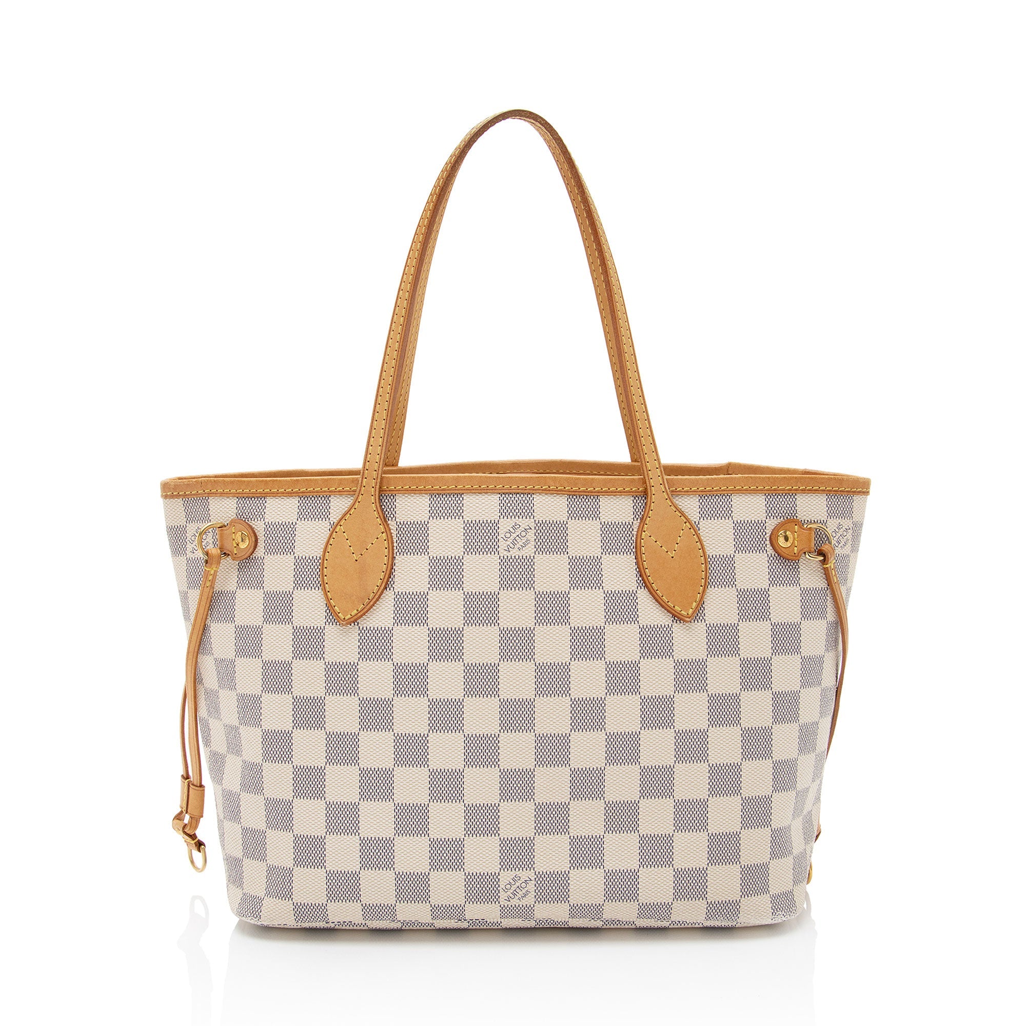Louis Vuitton Damier Azur Neverfull PM Tote (SHF-DxgmLJ)