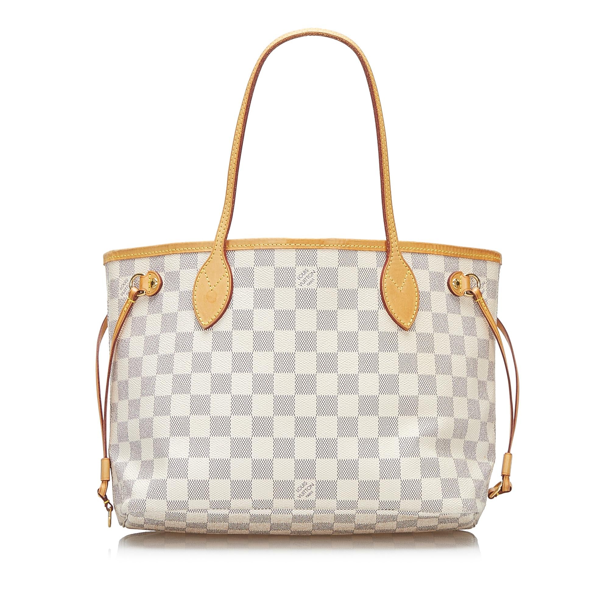 Louis Vuitton Damier Azur Neverfull PM (SHG-1qRsmn)