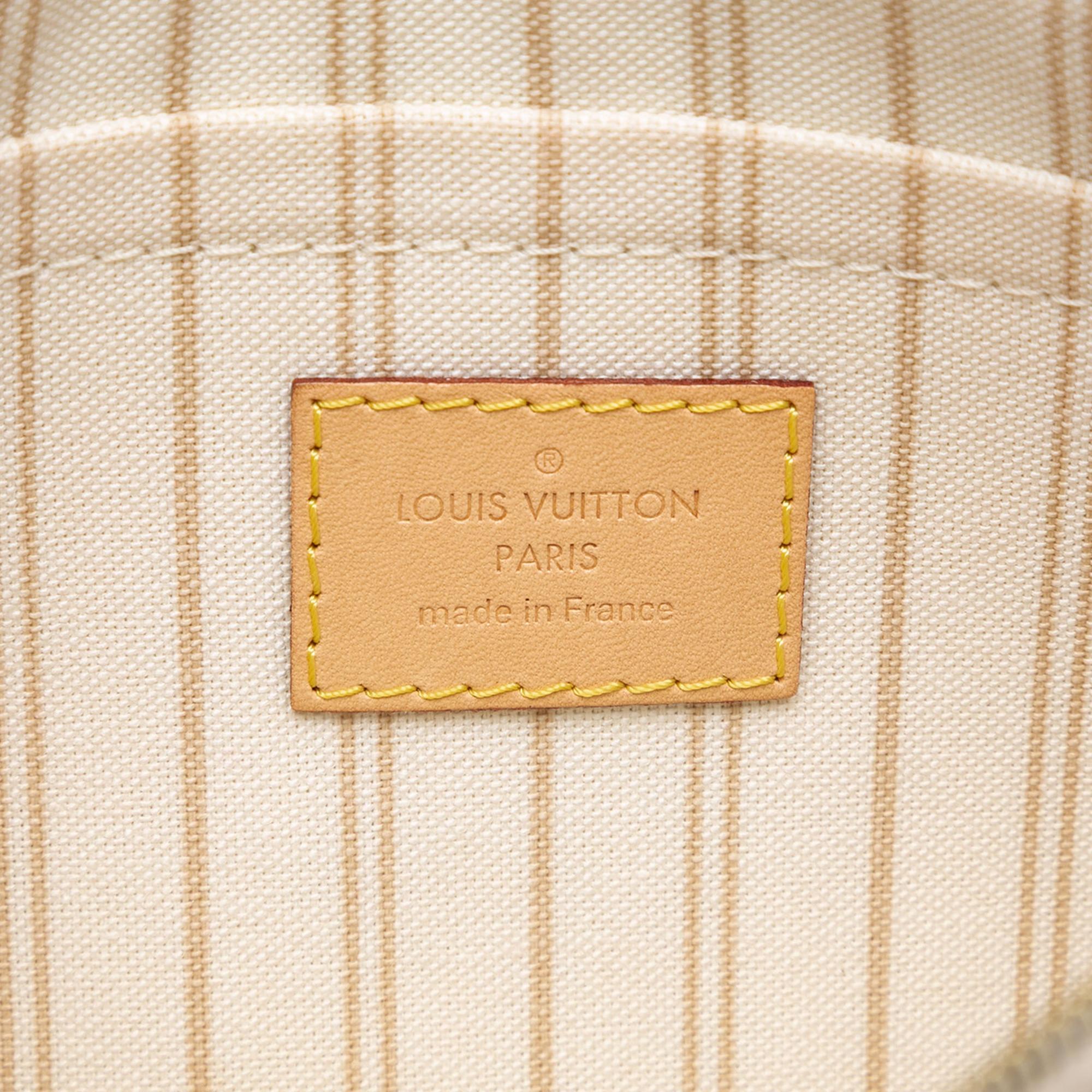 Louis Vuitton Damier Azur Neverfull Pochette