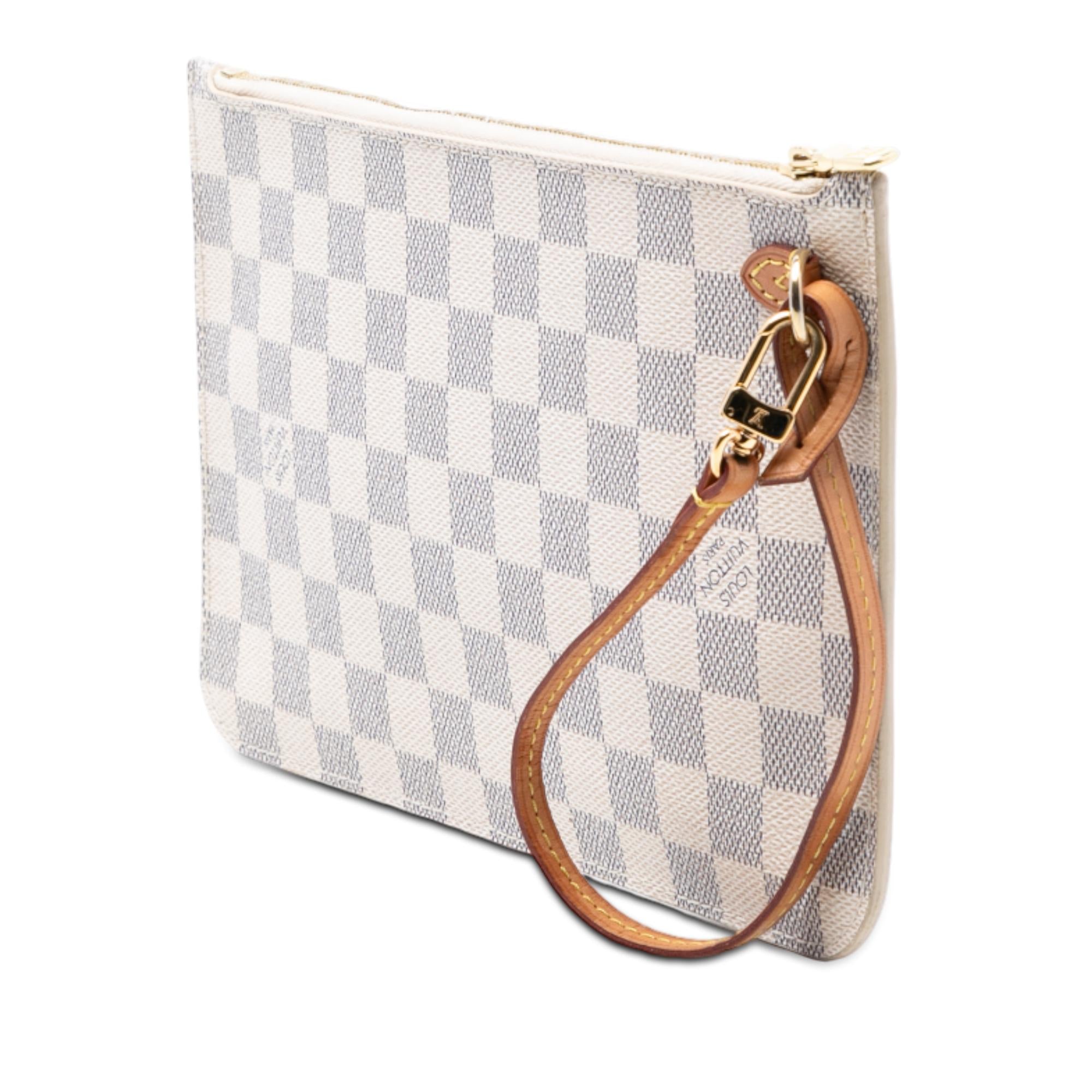 Louis Vuitton Damier Azur Neverfull Pochette