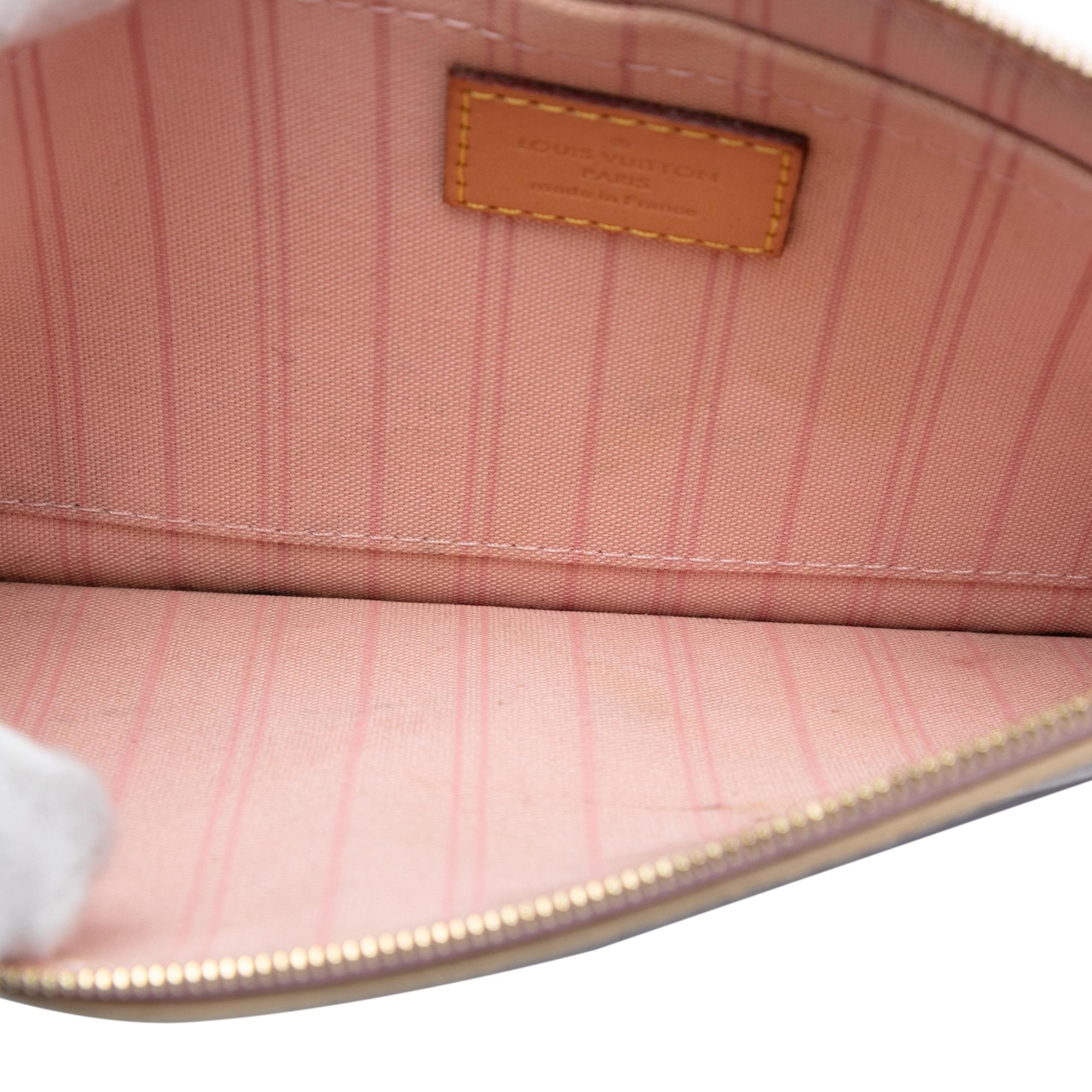 Louis Vuitton Damier Azur Neverfull Pouch MM