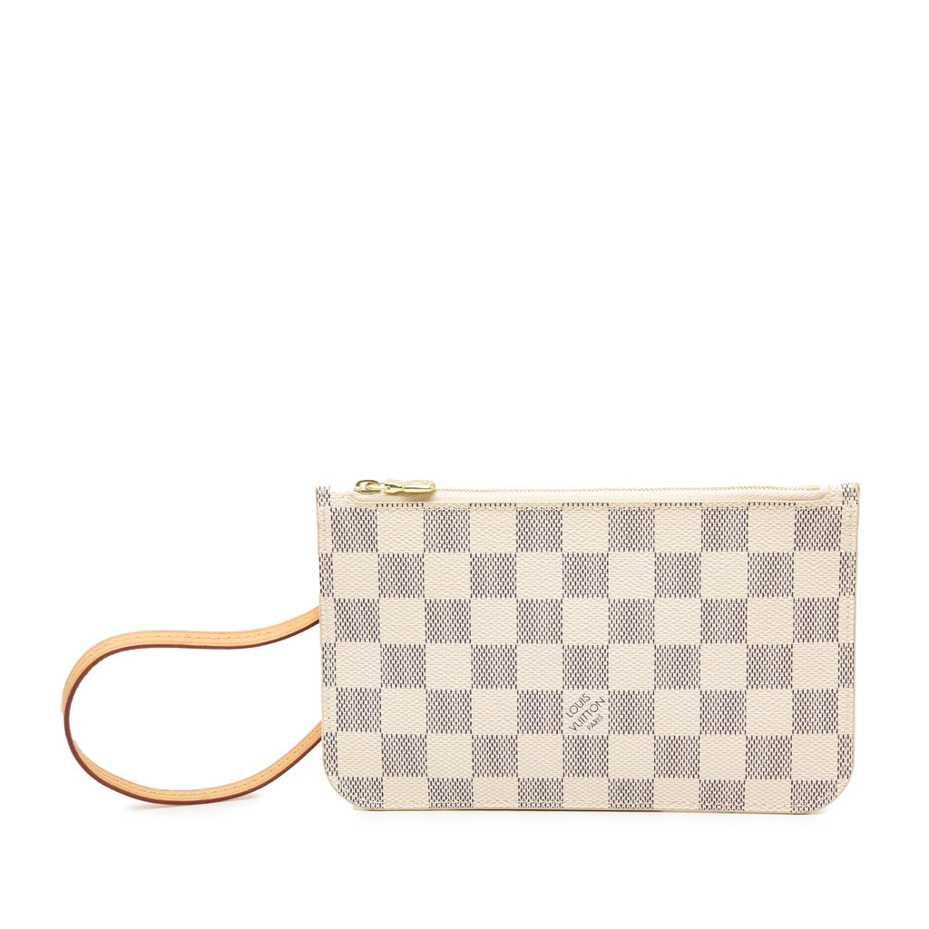 Louis Vuitton Damier Azur Neverfull Pouch PM