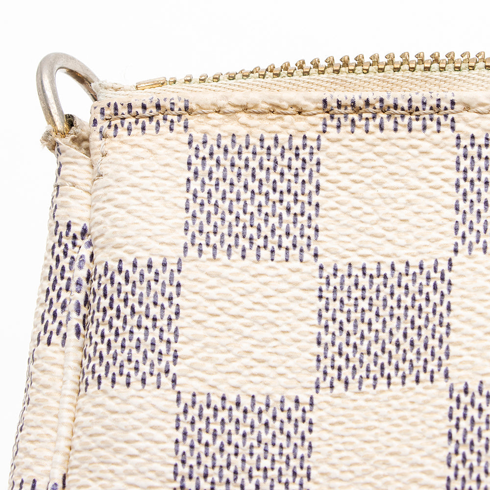Louis Vuitton Damier Azur Pochette Accessoires - FINAL SALE (SHF-19120)